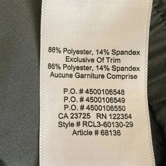 TNA Revolve Olive Green Elastic Waist Sporty Running Mid-Riser’ Shorts SZ XS - Picture 6 of 7